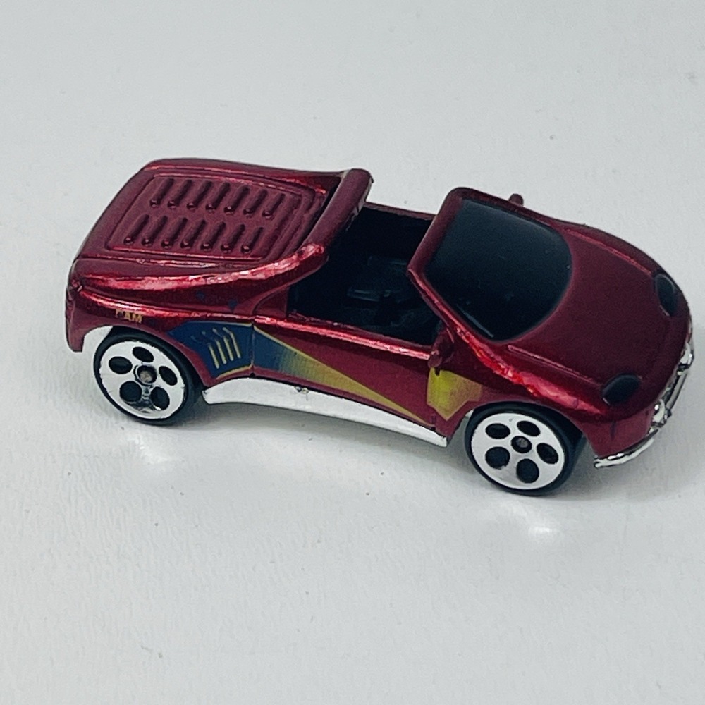 Hot Wheels '93 Warner Pontiac Salsa Burgundy Stectraflame Made In Malaysia